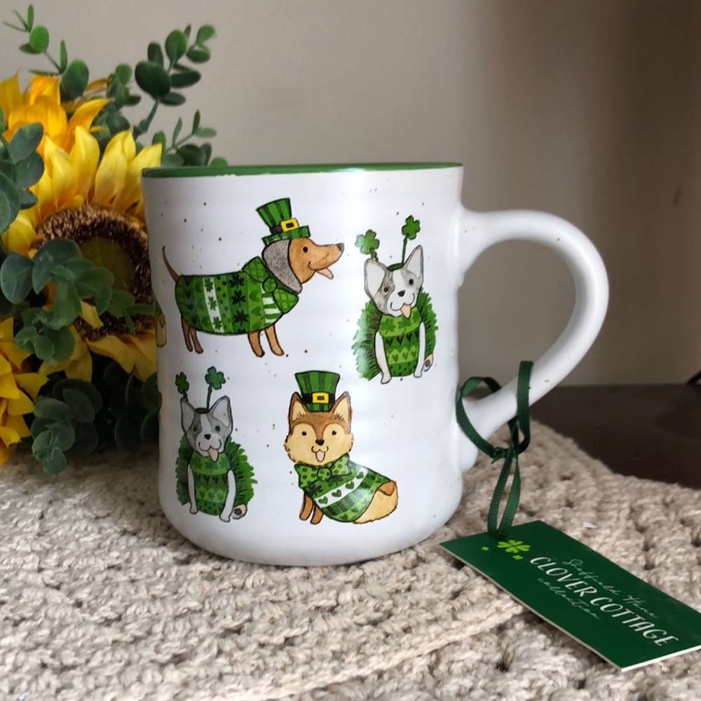 St. Patrick's Day Mixed Dog Breed Mug